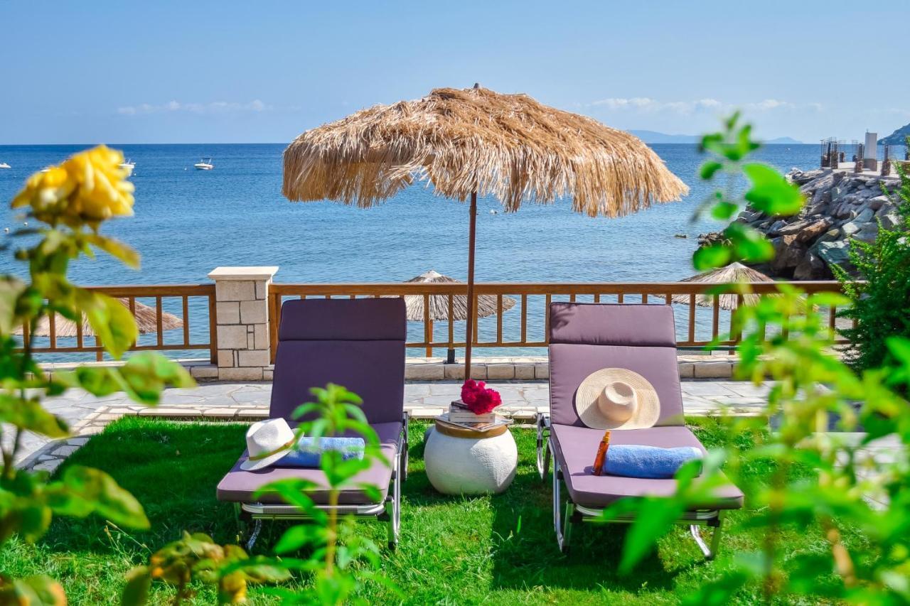 Laia Seafront Luxury Apartments Agia Pelagia  Exterior foto