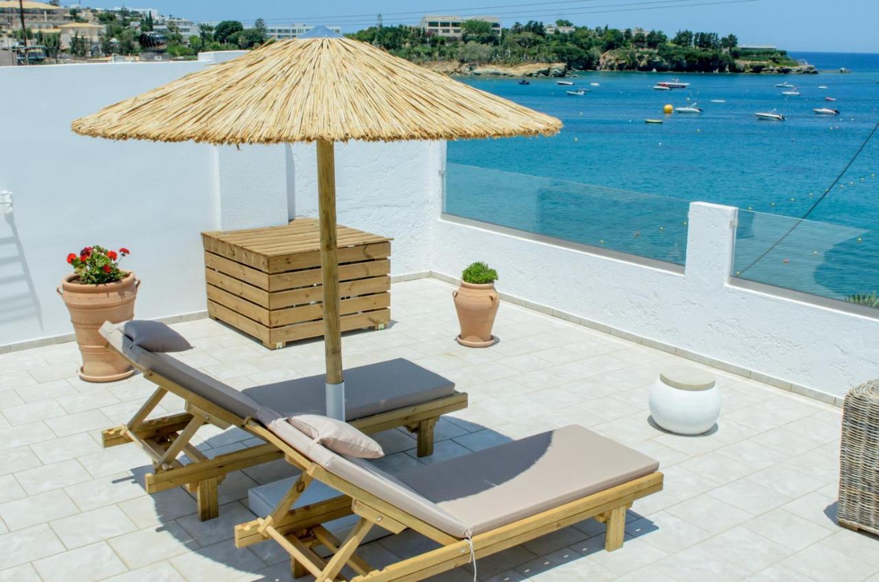 Laia Seafront Luxury Apartments Agia Pelagia  Exterior foto