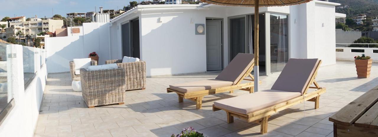 Laia Seafront Luxury Apartments Agia Pelagia  Exterior foto